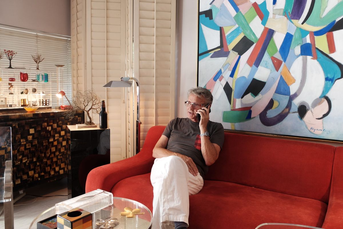 Remembering Charles Hollis Jones, who made acrylic behave like furniture, image via Wallpaper*