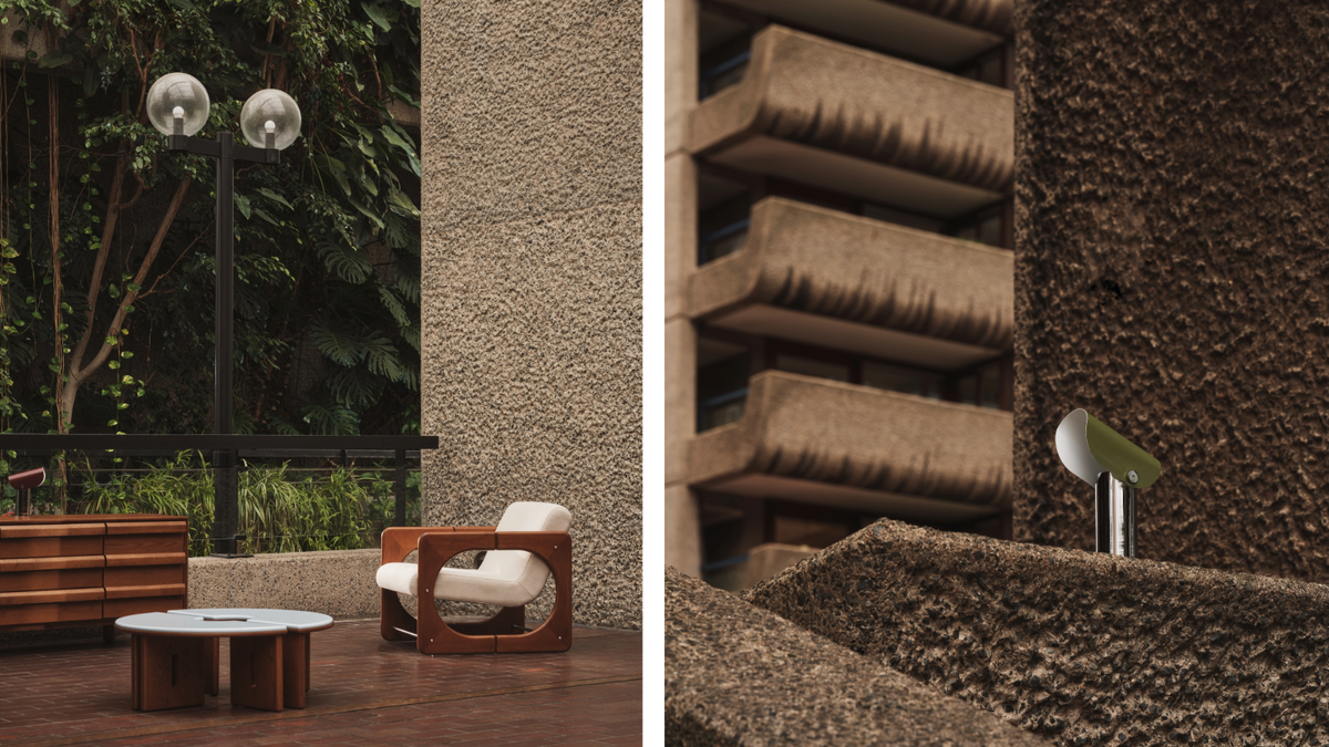 Made and the Barbican turn brutalist detail into a 23-piece home range, image via Wallpaper*