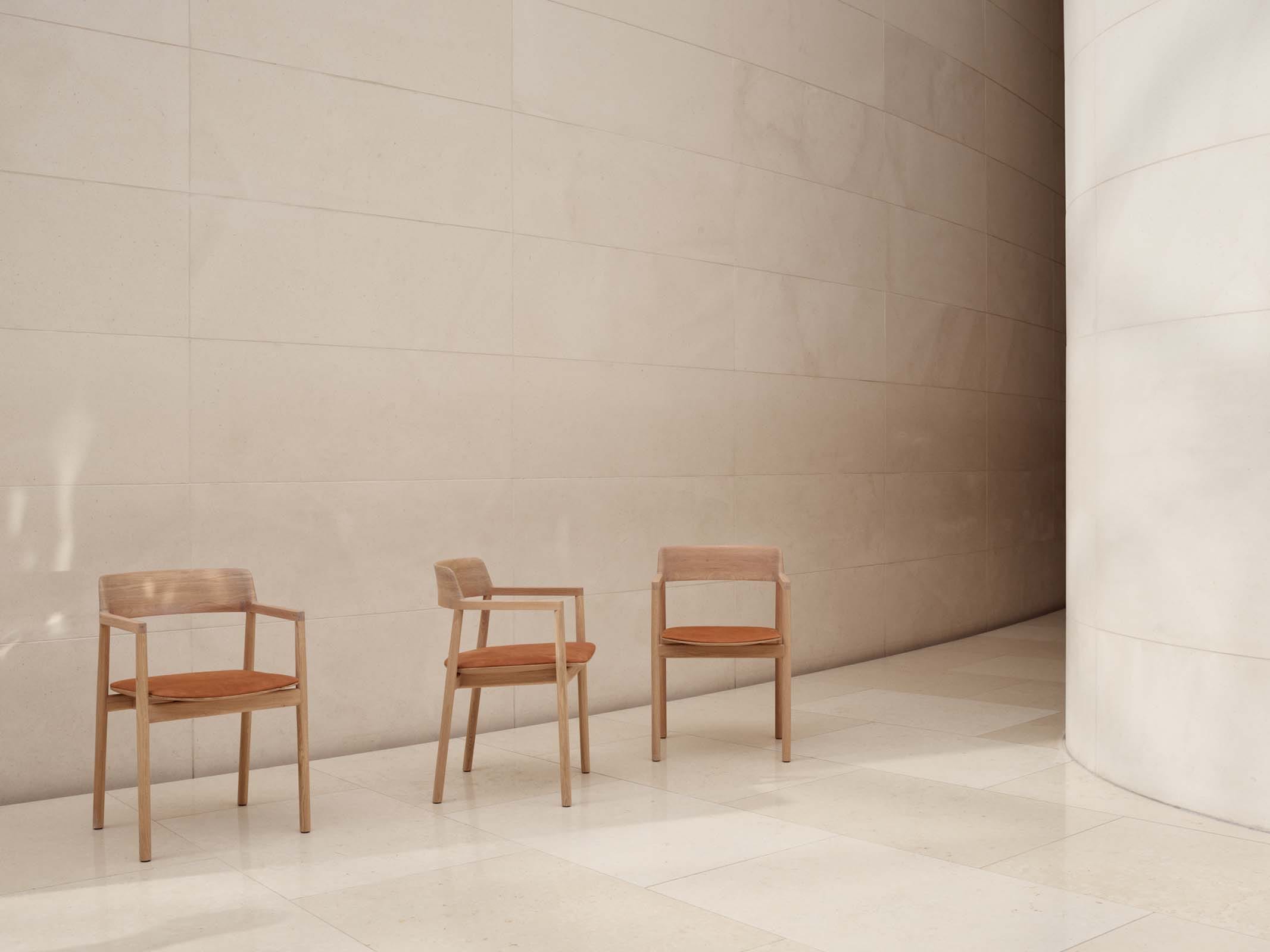 Benchmark's OVO chairs put an EPD on every seat, image via Benchmark Furniture